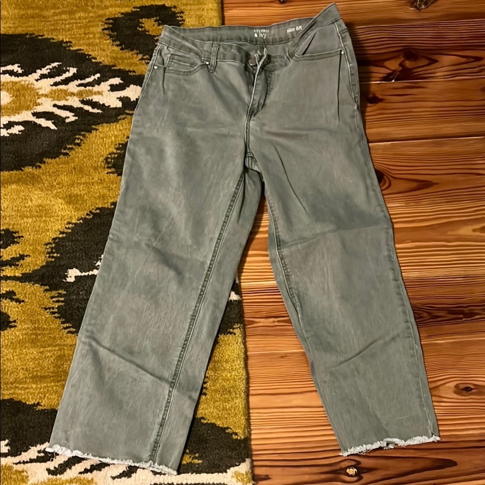 Crown & Ivy Wide-Leg Jeans